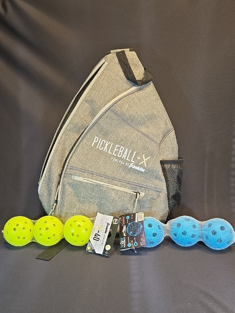 Franklin Pickleball-X Sling Backpack with 2 Ball Packs.  NWOT